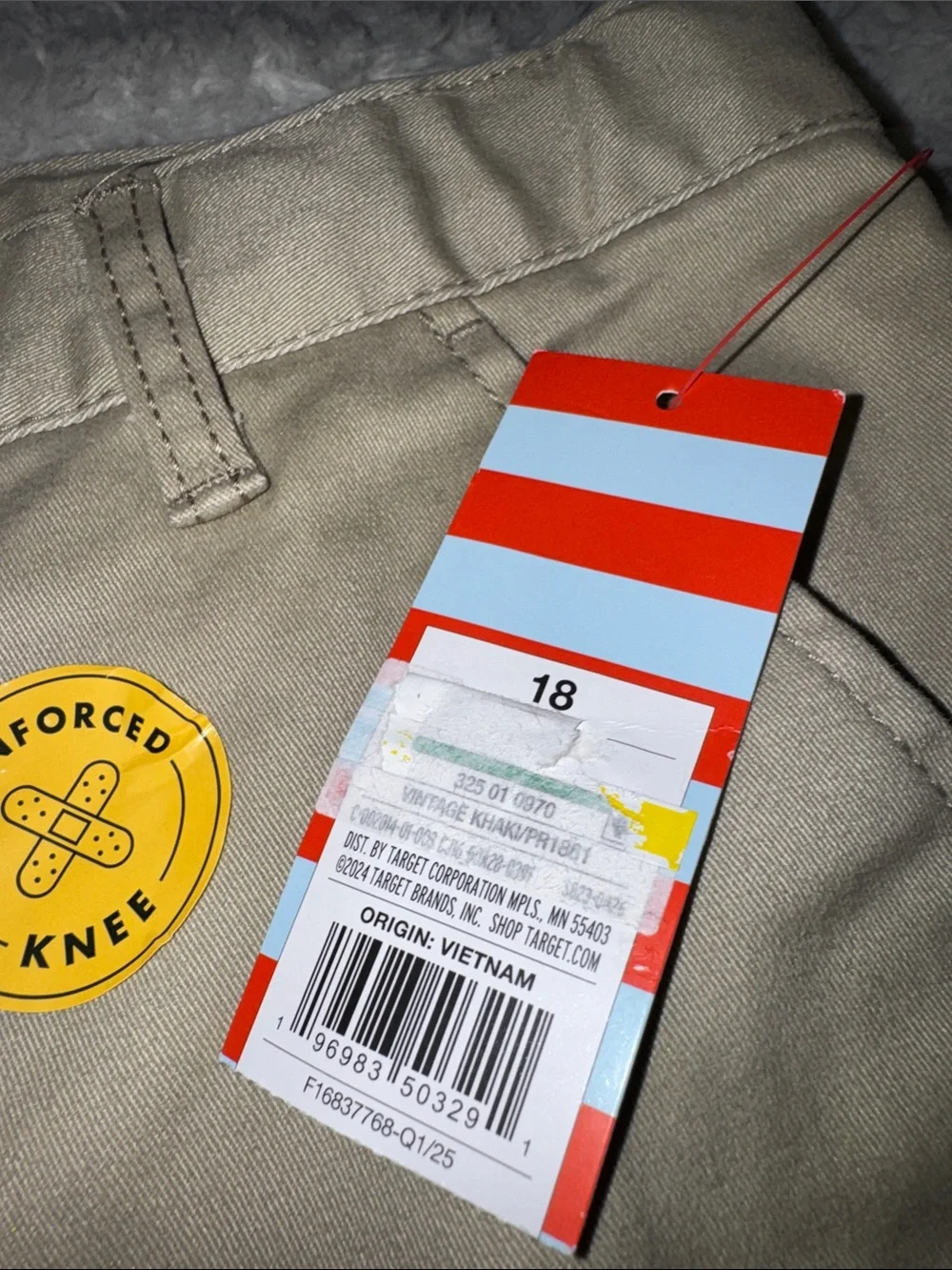 Cat & Jack Tan Kids Straight Chino Pants